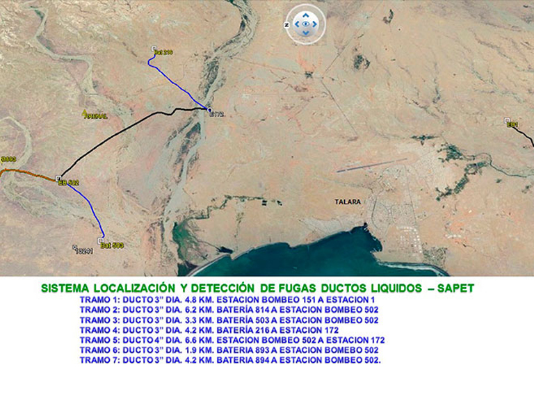 IMPLEMENTACION DEL SISTEMA DE LOCALIZACIÓN Y DETECCIÓN DE FUGAS DE 7 OLEODUCTOS TERRESTRES DE LIQUIDOS